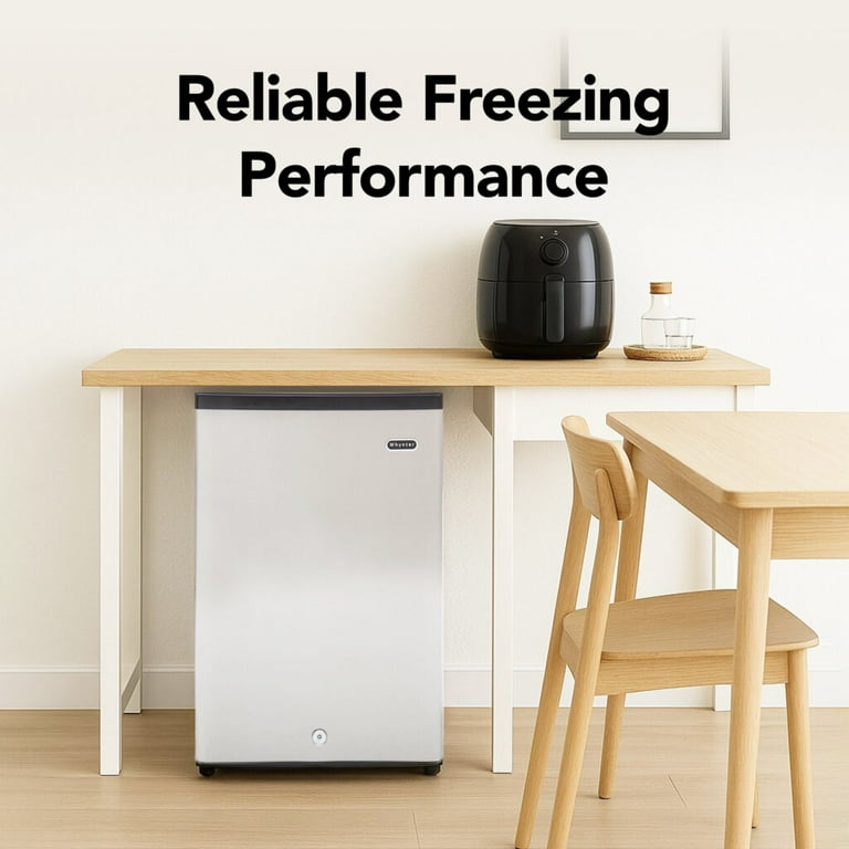 Whynter Cuf-210SS Energy Star Stainless Steel Upright Freezer with