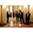 thumbnail image 2 of White House Butlers Watch As President Obama Makes His Way Towards A Ceremony In The State Dining Room. October 28 2009., 2 of 2