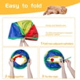 thumbnail image 4 of Cat Tunnel Sheldamy de 2 vías para gatos de interior, 4 of 7