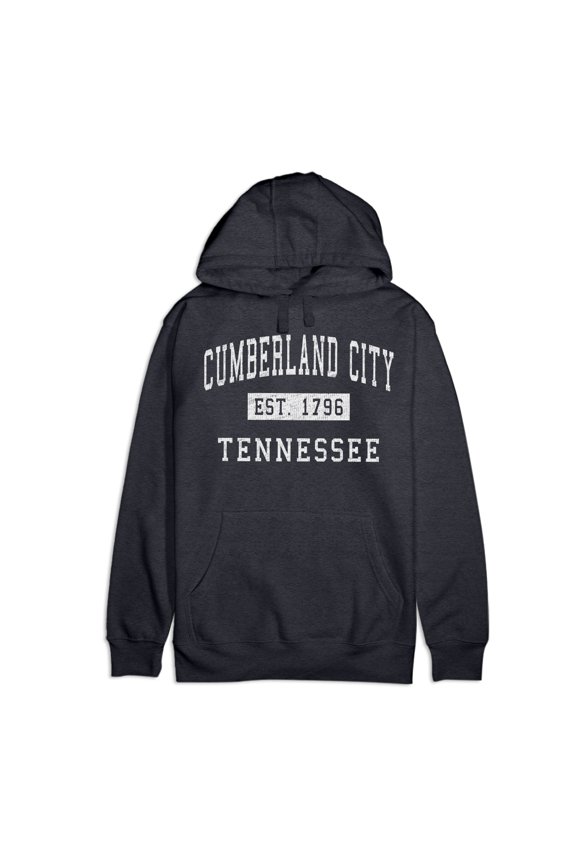 Cumberland City Tennessee Classic Established Premium Cotton Hoodie