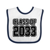Inktastic Class of 2033 Boys or Girls Baby Bib