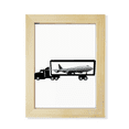 thumbnail image 1 of Aircraft Truck Loading Transportation Desktop Adorn Photo Frame Display Art Painting Wooden, 1 of 3