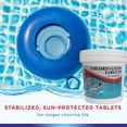 thumbnail image 6 of Zanzio 3" Cleaning Tabs,  3 Inch Tablets 5 lbs for Home Cleaning Toilet Swimming Pool, Spa and Hot Tub, Slow Dissolving Ch-loring, 6 of 6