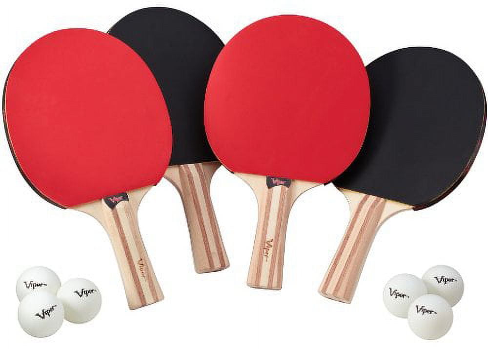 Viper Ensemble de deux raquettes de tennis de table Viper avec 27