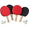 thumbnail image 2 of Viper Four Racket Table Tennis Set, Includes 4 Paddles and 6 Ping Pong Balls, 2 of 3