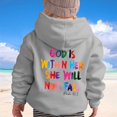 thumbnail image 2 of LUOGENLI Hoodies Boys Hoodies Size 7-8 Children's Printed Round Neck Long Sleeved Sweatshirt Hooded Sweatshirt Kids Hoodies Girls 5T Boys Hoodies Size 7 Grey 7-8 Years, 2 of 7