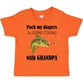 thumbnail image 3 of Inktastic Going Fishing with Grandpa Boys or Girls Toddler T-Shirt, 3 of 5