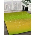 thumbnail image 3 of Ahgly Company Machine Washable Indoor Square Transitional Green Area Rugs, 4' Square, 3 of 7