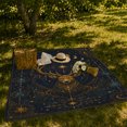 thumbnail image 7 of Antlered Stag Beneath decorative theme And Stars, Soft Flannel Blanket with Celestial Wildlife Illustration Print, Housewarming Gift and Home Decor for Bedroom and Living Room, 7 of 7