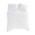 thumbnail image 4 of TRULY SOFT Crinkle Garment Wash White Twin/Twin XL 2 Piece Comforter Set, Solid Color Themed, Oeko-TEX Certified Confidence, 4 of 8