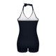thumbnail image 5 of Mujeres Más Tamaño Manga Larga Tops Casual Color Sólido Blusa con Correa Ajustable de Espalda Y Bralette Incorporado, Poliéster Suave para el Uso Diario de Primavera, 5 of 8