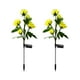 thumbnail image 2 of Luces de flores de rosa solar para exteriores | 5 Cabezas | Decorativo de jardín impermeable | Iluminación de césped de villa de patio con energía solar | Rojo Amarillo Azul Rosa Blanco | Paquete de, 2 of 6