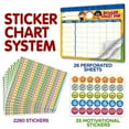 thumbnail image 3 of Learn & Climb Kids Behavior Reward Chart with 26 Chore Charts & 2800 Stickers, Blue & Orange Motivation Pad, 3 of 6