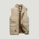 thumbnail image 3 of Chaleco de invierno para hombre, chaleco cálido, chaquetas de lana, abrigo sin mangas para hombre, moda de piel 2024, ropa de marca de talla grande para hombre, 3 of 5