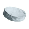 thumbnail image 1 of Yinanstore Round Pool Cover Protection Oxford Cloth Foldable Dustproof Sandbox Cover Canopy for Beach Garden Outdoor Home Kids Bath Tub diameter 162cm, 1 of 8