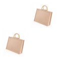 thumbnail image 1 of Monstrate Bolsas de compras de yute, bolso de algodón, accesorio de compras, accesorios de almacenamiento de regalo, bolsos de mano ecológicos Numero 3 2piezas Monstrate CBP299408, 1 of 6