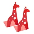 thumbnail image 1 of Sujetalibros de metal Tholdsy 2 piezas rojo, 1 of 6