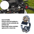 thumbnail image 3 of Motorcycle Fork Bracket Support Holder, CNC Anodized Reduction Lightweight Steering Damper Frame Mounting Clamp for All 25mm Steering Dampers, 3 of 7