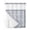 Blue, variant on No Hook Shower Curtain with Snap-in Liner, Beige Flowers Waterproof Fabric Bathroom Curtains, Spring Floral Farmhouse Retro Art Bath Curtains & Mesh Top Window Narrow 36"x78"