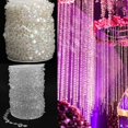 thumbnail image 3 of UHUSE 10m Garland Diamond Strand Acrylic Crystal Bead Curtain Wedding Party Decor DIY, 3 of 5