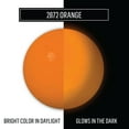 thumbnail image 5 of (3 pack) FolkArt Glow-in-the-Dark Acrylic Craft Paint, Matte Finish, Orange, 2 fl oz, 5 of 15