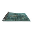 thumbnail image 2 of Ahgly Company Indoor Square Persian Light Blue Traditional Area Rugs, 4' Square, 2 of 4