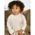 thumbnail image 4 of Modern Moments by Gerber Toddler Boy Organic Long Sleeve Tee and Sweatpant Outfit Set, Sizes 12 Months - 5T, 4 of 16
