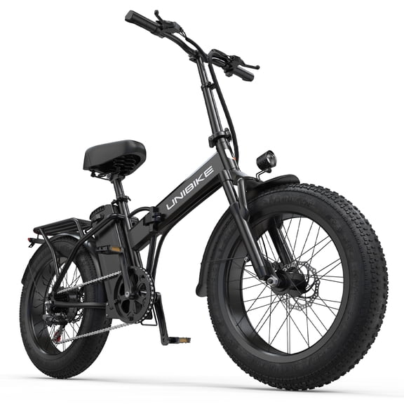 20"x4.0" Fat Tire Electric Bike, 48V 15Ah Battery, 25MPH, 45Mile Range, Shimano 7-Speed for Adults, All-Terrain E-Bike