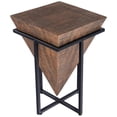thumbnail image 1 of Butler Specialty Table d'Appoint en Bois et Métal Gulnaria en Marron, 1 of 8