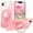 Pink, variant on For iPhone 17e 16e Case Magnetic, Compatible with Magsafe & Car Mount Adjustable Stand Ring Holder Heavy Duty Shockproof Anti-Scratch Matte Phone Case for iPhone 17e/ 16e,Pink