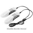 thumbnail image 3 of Secador de pies eléctrico Calcetines UV Secador de guantes para dormitorio doméstico (blanco EE. UU.), 3 of 3