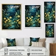 thumbnail image 4 of Designart "Ferns Plant Calm Oasis I" Floral & Botanical Floater Framed Canvas Wall Art, 4 of 7