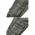 thumbnail image 5 of Men's Cotton Cargo Pants, Multi-Pocket Loose Fit Casual Work Pants for Men,Size 32-42, 5 of 7
