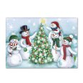 thumbnail image 1 of Alfombra para sala de estar, alfombra para dormitorio con diseño de Feliz Navidad, alfombra exclusiva para puerta antideslizante, 1 of 6