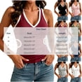 thumbnail image 2 of VBVC Women's Ribbed V Neck Cutout Tank Top , Ladies' Side Hollow Out Sleeveless Cami , Y2K Going Out Summer Tops For Women,Gray,S-2XL, 2 of 4