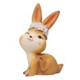 thumbnail image 1 of Conejo Realista Figurine Garden Sculpture Cake Topper Mini Bunny Statue C Sunnimix Squirrel Sculpture Statue Césped, 1 of 8