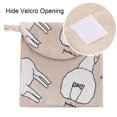 thumbnail image 3 of Cartoon cotton girls sanitary napkin storage bag, 3 of 5