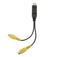 thumbnail image 2 of Adaptador De Salida De Vídeo USB A , Adaptador De Salida De Vídeo USB A CVBS Núcleo De Cobre Resistente Al Desgaste Rendimiento Mejorado Para Vehículos, 2 of 7