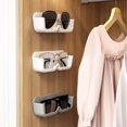 thumbnail image 3 of Soporte de plástico para gafas, organizador de gafas de sol montado en la pared, 2 uds., 3 of 4