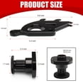 thumbnail image 3 of Top10 Racing For 1979-1995 Mustang Adjustable Clutch Cable Quadrant and Firewall Adjuster Kit (Black), 3 of 7