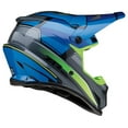thumbnail image 2 of Z1R Rise MC MX Offroad Helmet Blue/Hi-Viz MD, 2 of 4