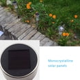thumbnail image 4 of Inteprter 8 Uds. De luz Solar para jardín, farol de energía Solar para exteriores, iluminación de decoración de paisaje impermeable para camino, patio, Iluminación y accesorios No.02 Inteprter HA006256-02B, 4 of 6