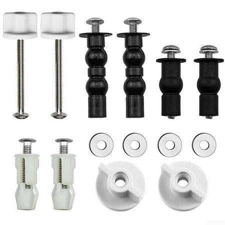 

5 pairs of screws for toilet seat universal toilet seat fixing set repair