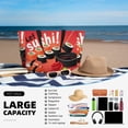 thumbnail image 5 of Kdxio Sushi for Beach Bag for Women Large Beach Tote Bag Waterproof Sandproof Swim Bag with Zipper Pockets Beach Vacation Travel, 5 of 7