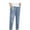 Light Blue, variant on Wyobmus Straight Leg Jeans for Men Vintage Blue Jeans Zipper Washed Trend Outdoors Denim Trousers Light Blue
