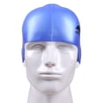 thumbnail image 2 of Sombreros de Natación Silione para Adultos Desgaste Universal para Cabeza de Natación para Natación en Pya Surf Buceo Snorkeling Púrpura Macarena Gorros de natación, 2 of 8