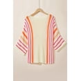 thumbnail image 6 of Ushdele Update Your Look: Chic White Striped Sweater, 6 of 8