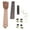 21 inches, variant on 1 Set Ukulele Fretboard Neck Musical Instrument Supplies Ukulele Neck Fretboard Ukulele Fingerboard and Neck Set