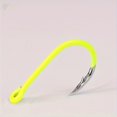 thumbnail image 3 of 50PC Fluorescent Fish Hook Bent Mouth Hook Tube Luminous Lure Sea Fishing High Carbon Steel, 3 of 4