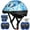 Blue, variant on SAYFUT Kids Bike Helmet Skateboarding, Scooter, Bike, Helmet with Impact Resistance, for Ages 3+ with Sports Protective Gear Set Knee Elbow Wrist Pads